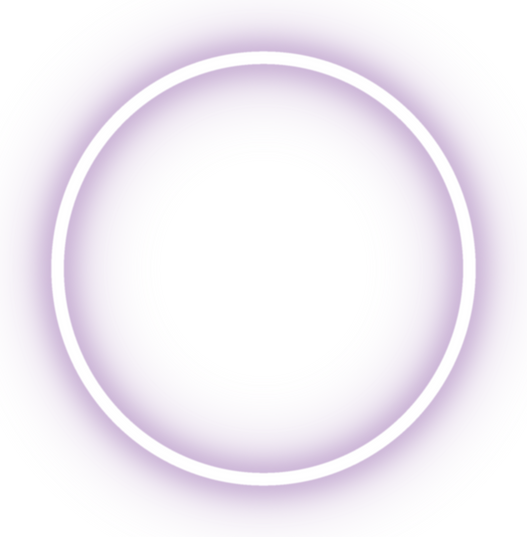 Purple Neon Circle 